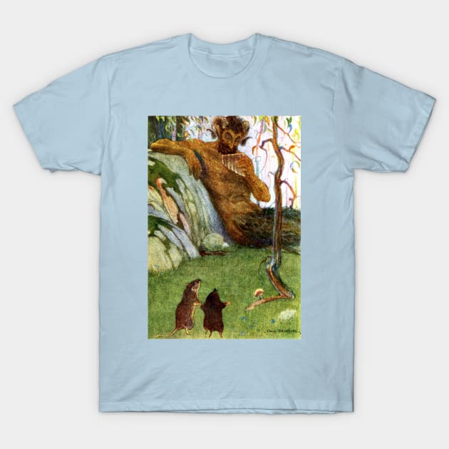 Piper at the Gates of Dawn - Paul Bransom, The Wind in the Willows T-Shirt by forgottenbeauty